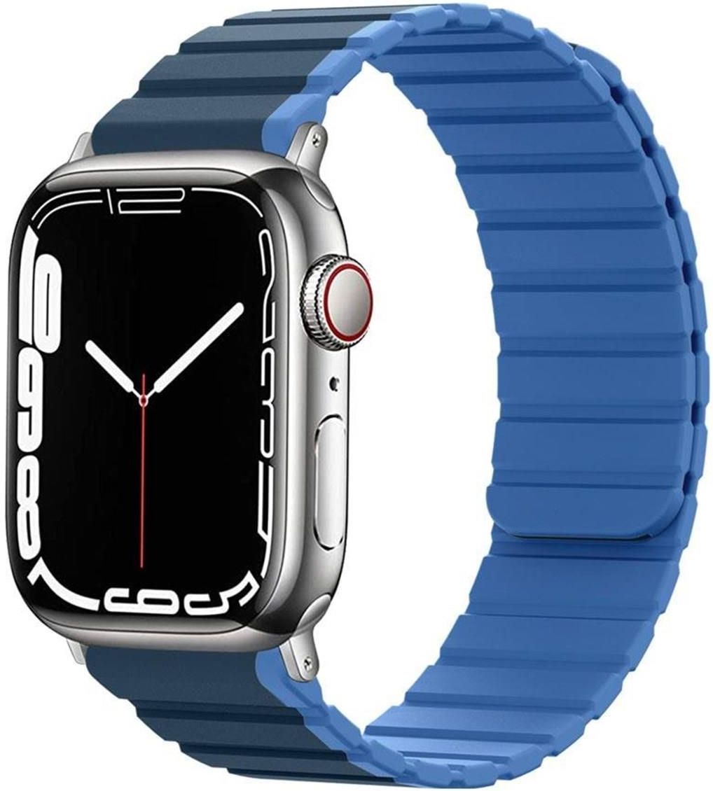 Lippa Apple Watch Magnetic Silicone Strap 38 40 41 Dark Blue - Opinie i ...