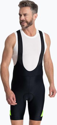 Spodenki Rowerowe Męskie Rogelli Tyro Ii Bib Short Yellow/Black