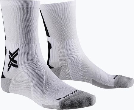 Skarpety Rowerowe X-Socks Bike Perform Crew Artcic White/Opal Black