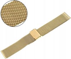 Zdjęcie Pacific MS 08 - Żółto Złota - 26mm - Siatka - Bransoleta do zegarka (MS083026MM) - Żuromin