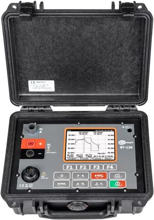 TESTER AKUMULATORÓW BT-120 LI-ION/100-250V LCD 232X192X111MM WMGBBT120 SONEL 