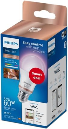 Philips Smart LED Żarówka 8,5 W A60 E27 odp. 60W