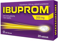 Ibuprom 200 mg, 20 tabletek