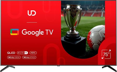 Telewizor QLED Ud 75QGU8210S 75 cali 4K UHD