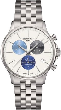 Certina C045.417.44.011.00 C0454174401100 DS-8 Chrono Titanium