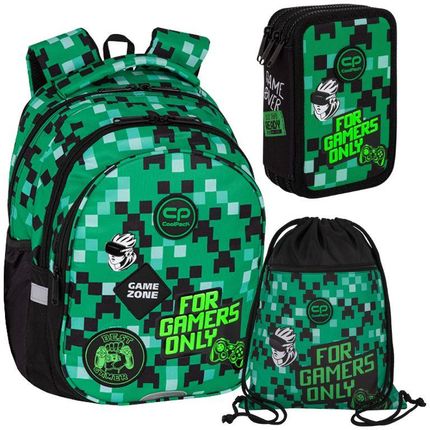 Coolpack Zestaw Game Zone Plecak Jerry Worek Vert Piórnik Z Wyposażeniem Jumper 3