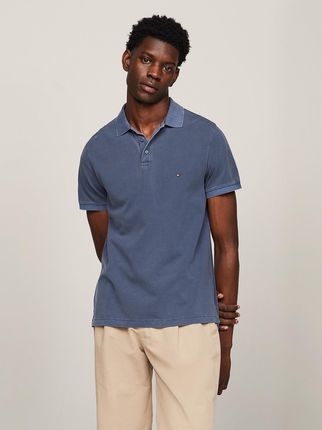 Tommy Hilfiger Koszulka polo męska MW0MW34757-C9T Niebieska