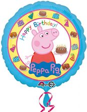 Zdjęcie Balon Foliowy Świnka Peppa Okrągły 43cm~18 - Mszczonów