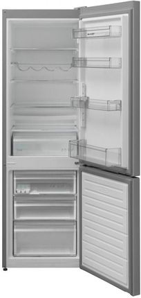 Lodówka Sharp SJ-FBB04DTXLE z dolnym zamrażalnikiem 170 cm Srebrna - zdjęcie 6