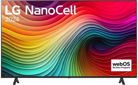 Telewizor NanoCell LG 65NANO82T6B 65 cali 4K UHD