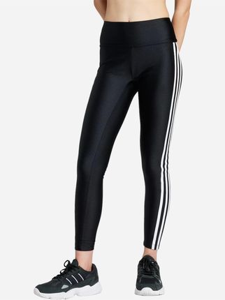 Adidas Legginsy sportowe damskie 3-Stripes IU2522 Czarne