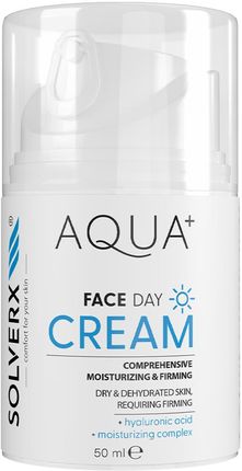 Solverx Aqua+ Krem Do Twarzy Na Dzień 50Ml