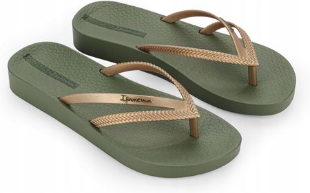 Japonki damskie Ipanema Bossa Soft V green/gold 39-40 Eu