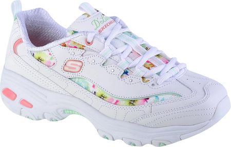 Skechers D'Lites-Blooming Fields 149794-WMLT : Kolor - Białe, Rozmiar - 40