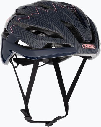 Kask Rowerowy Abus Stormchaser Zigzag Blue