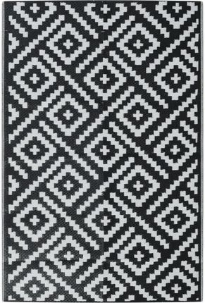 Zakito Europe Dywan Zewnętrzny Pp 120X180 Biało Czarny