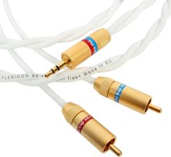 Zdjęcie Van den Hul The Flexicon B4 - Zbalansowany kabel interkonekt 3.5mm stereo Jack - 2 RCA 1m - Stryków
