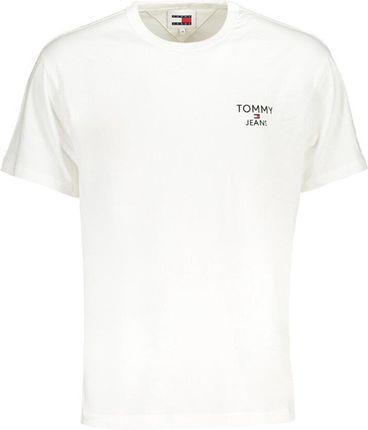 BIAŁY T-SHIRT MĘSKI Z KRÓTKIM RĘKAWEM TOMMY HILFIGER