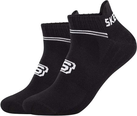 Skarpety męskie Skechers 2PPK Mesh Ventilation Bamboo Socks SK43093-9999