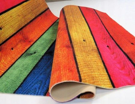 Jaspis Dywan Chodnik Na Żelu Antypoślizgowym 60X120 Cm Miękki Modny Mix Wzorów - zdjęcie 3