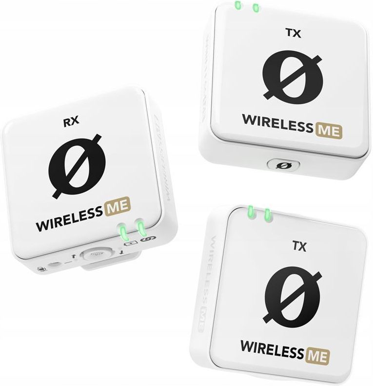 фото Мікрофонна радіосистема камери для смартфону Rode WIreless Me Dual White WIMEDUALW 2