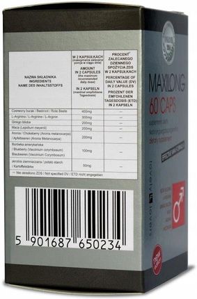 Lovely Lovers Maxilong - Complément Alimentaire 60 Capsules - Pour Le Confort Intime