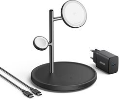 Zdjęcie ANKER B25M3311 Stacja magnetyczna MagGo 15W 3-in-1 Czarna - Dąbrowa Białostocka