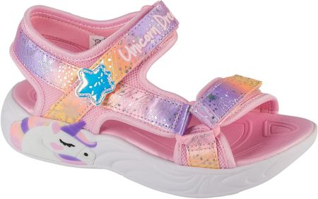 Sandały dziecięce Sandały Dziecięce Skechers Unicorn Dreams - Majestic Bliss 302682L-LPMT Rozmiar: 32