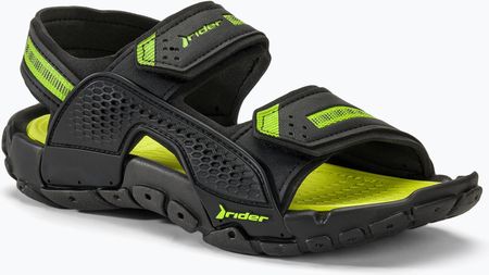 Sandały dziecięce RIDER Tender XII Kids black/green | WYSYŁKA W 24H | 30 DNI NA ZWROT