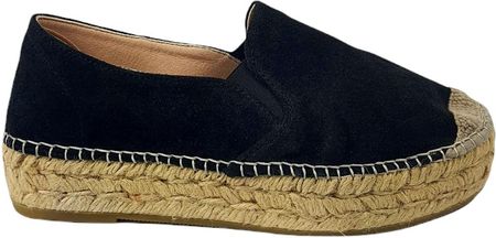 Espadryle damskie MACARENA PATRI6 MAGENTA/NERO (39, Czarny)