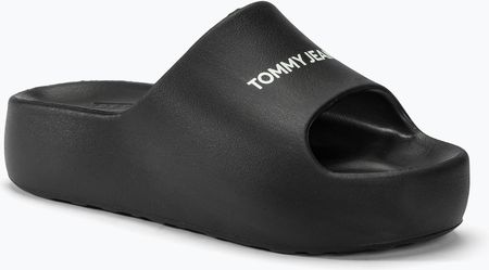 Klapki damskie Tommy Jeans Chunky Flatform Slide black | WYSYŁKA W 24H | 30 DNI NA ZWROT