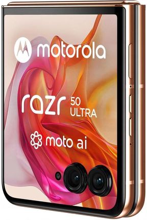 Motorola Razr 50 Ultra 12/512GB Brzoskwiniowy - Cena, opinie na