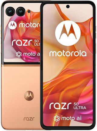 Motorola Razr 50 Ultra 12/512GB Brzoskwiniowy - Cena, opinie