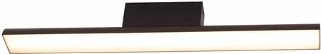Maxlight Sufitowa Lampa Na Przedpokój Tampa Led 18W 3000K Ip44 Czarny (C0241)