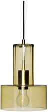 Zdjęcie Hübsch Szklana Lampa Wisząca Ripple, Jasno Zielona, (991912) - Pniewy