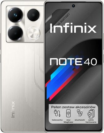 Infinix Note 40 8/256GB Srebrny