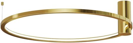 Yaskr Lampa Sufitowa Do Łazienki Ringa Cl0112Mgd Led 35W 30004000K Ip44 Złota (Cl0112Mgd)
