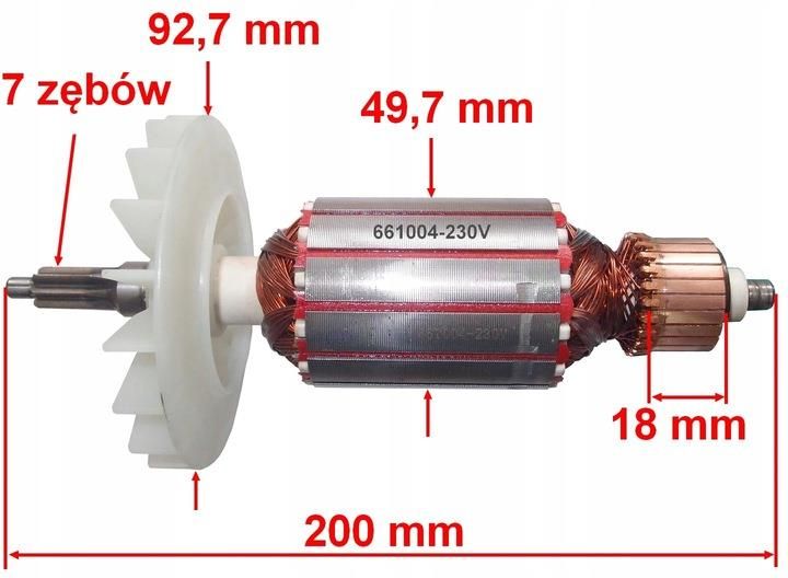 Hortmasz Wirnik Silnika Hre 144P Nac She280S-Box-G Gtr 2801