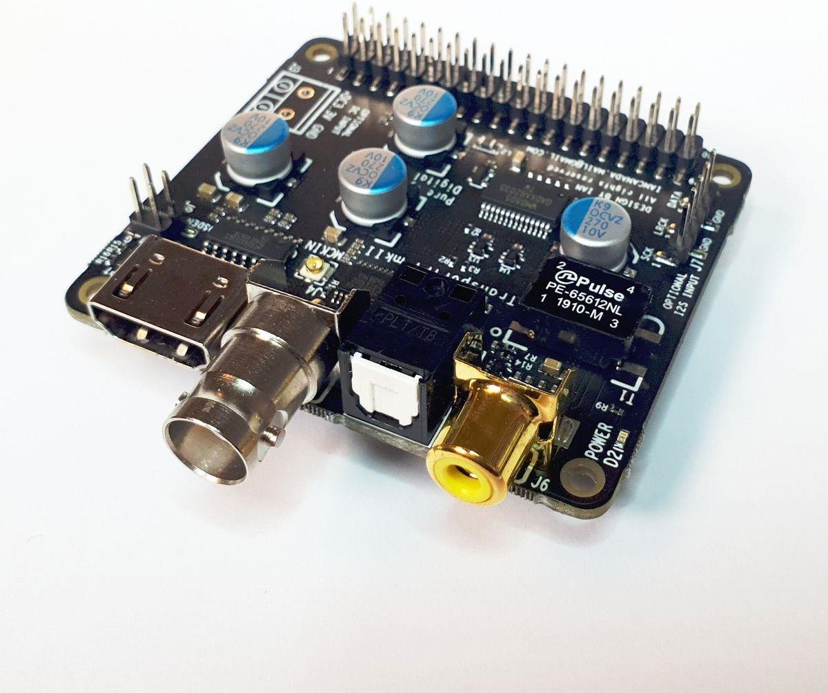 Dla Raspberry TransportPi MKII - płytka transportu audio I2S dla Raspberry Pi ...