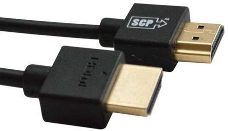 SCP 940 Kabel HDMI Ultra Cienki Slim 18Gb 0.5-4.5m - 1.8m (940-6)