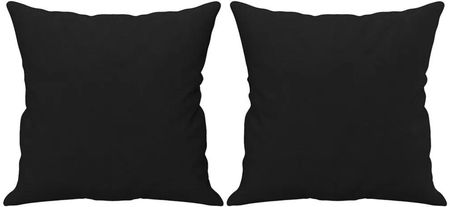 Zakito Europe Poduszki Dekoracyjne Czarne 40X40Cm 2 Sztuki (Ze349498) 100035145153_349498