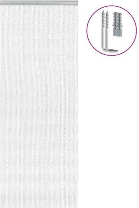 vidaXL Moskitiera Łańcuchowa Do Drzwi 80X201 Cm Aluminium 4010008