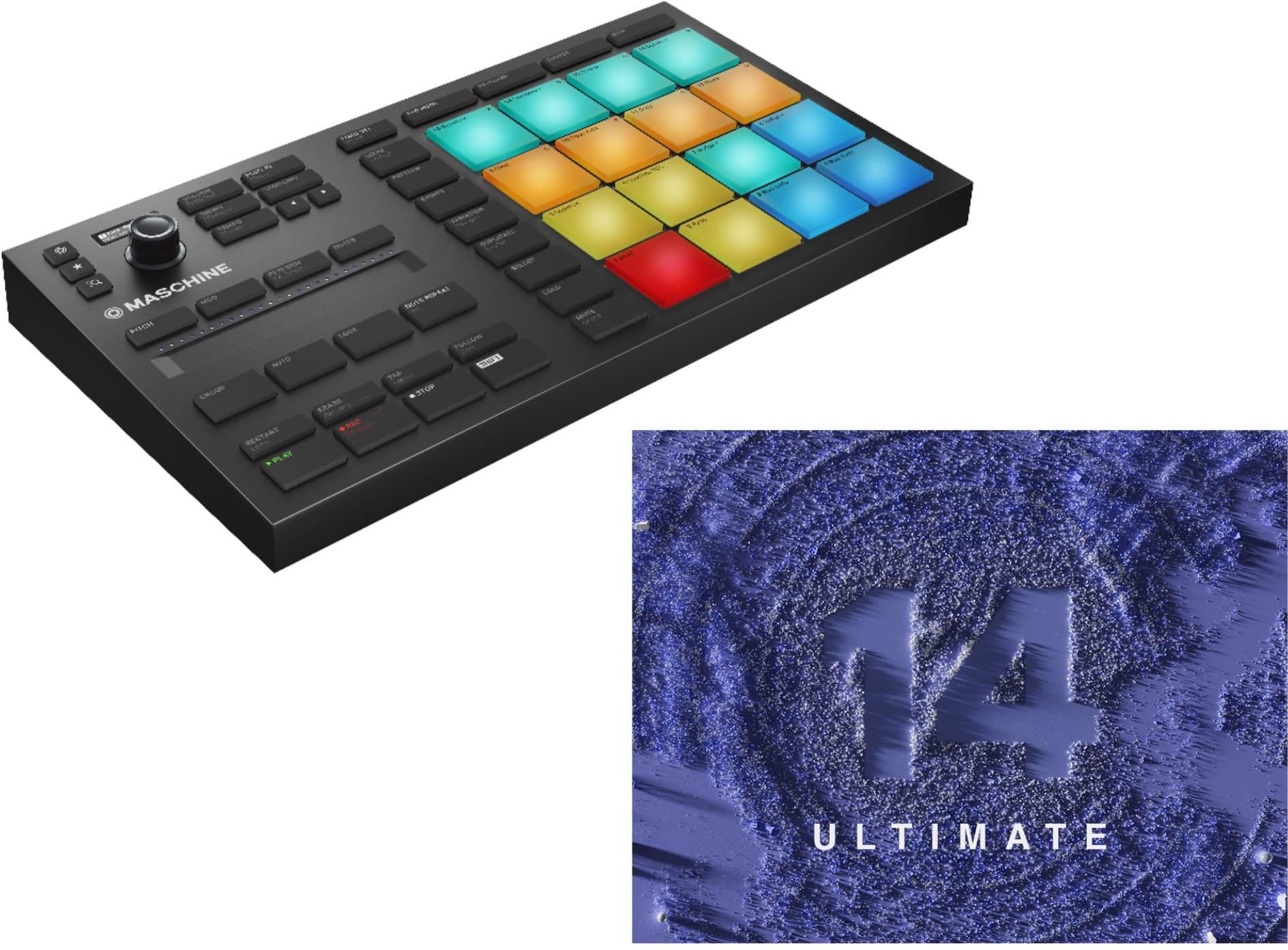 その他 Maschine mk3 native instrument Native Instruments MASCHINE Mk3 + KOMPLETE 14 ULTIMATE - SKYLARK