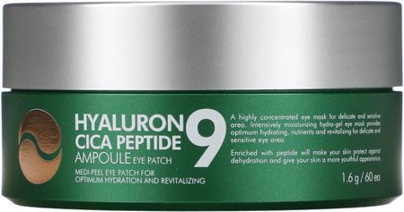 Płatki Medi-Peel Hyaluron Cica Peptide 9 Ampoule Eye Patch 60 szt