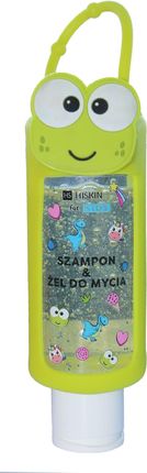 Hiskin For Kids Szampon I Żel Do Mycia Ciała 2W1 Żaba 100Ml