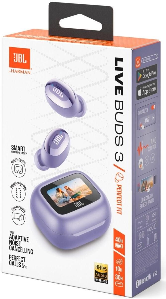 Słuchawki JBL Live Buds 3 Fioletowy - Opinie i ceny na Ceneo.pl