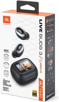 Słuchawki JBL Live Buds 3 Czarny - Opinie i ceny na Ceneo.pl