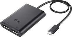 Zdjęcie i-tec USB-C Dual 4K/60Hz (single 8K/30Hz) DP Video Adapter (C31DUAL4K60DP) - Tuczno