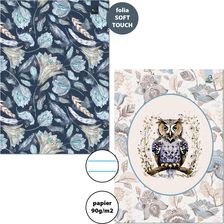 Zdjęcie Paczka Zeszyt A4 32K. Linia Animal Boho Mix Pakiet 5Szt. - Chojnów