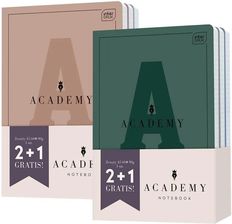 Zdjęcie Zeszyt A5/60K Kratka Academy 3Szt. - Rawicz